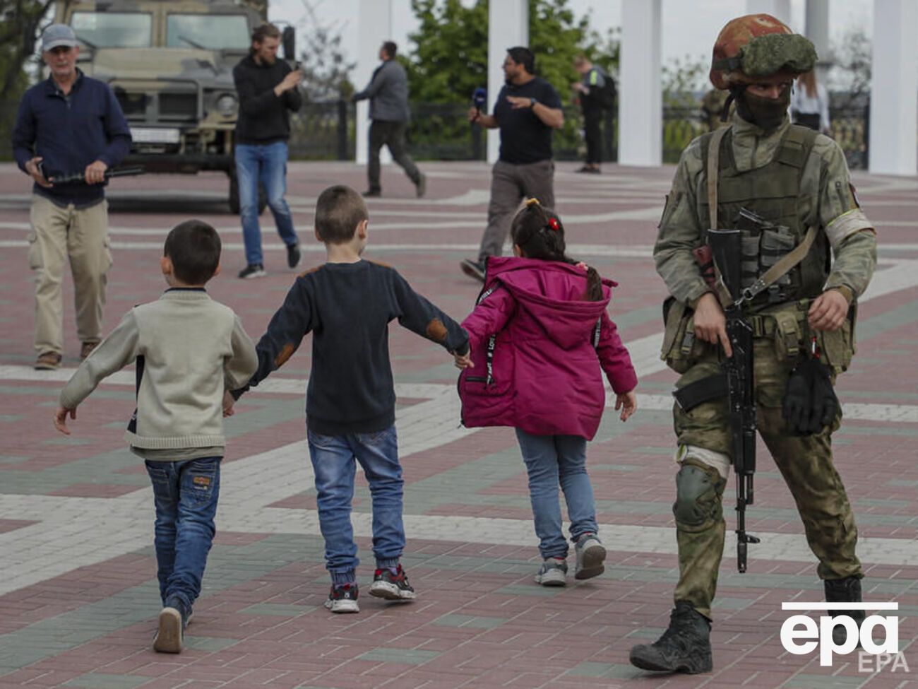 Оккупанты проводят в Мелитополе усиленные проверки