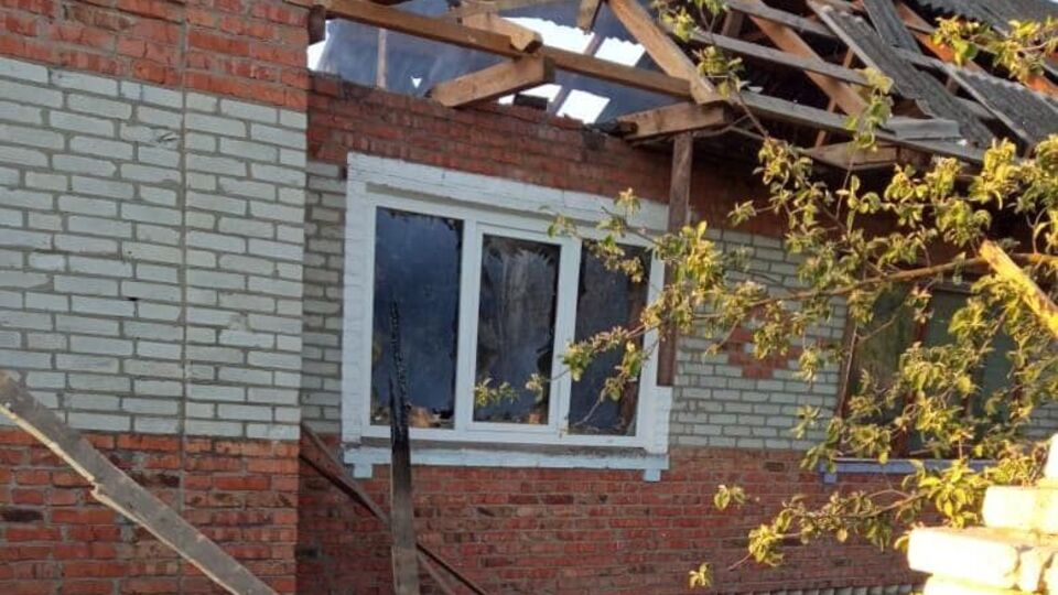 Унаслідок обстрілу пошкоджено приватне житло в одному з населених пунктів області