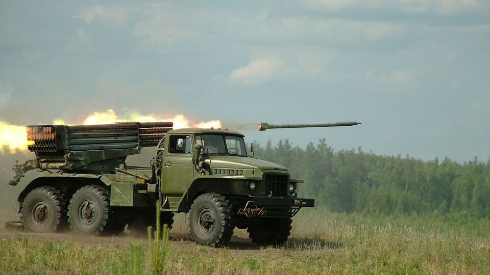 Обстрел из "Градов" произошел в районе села Давыдов Брод