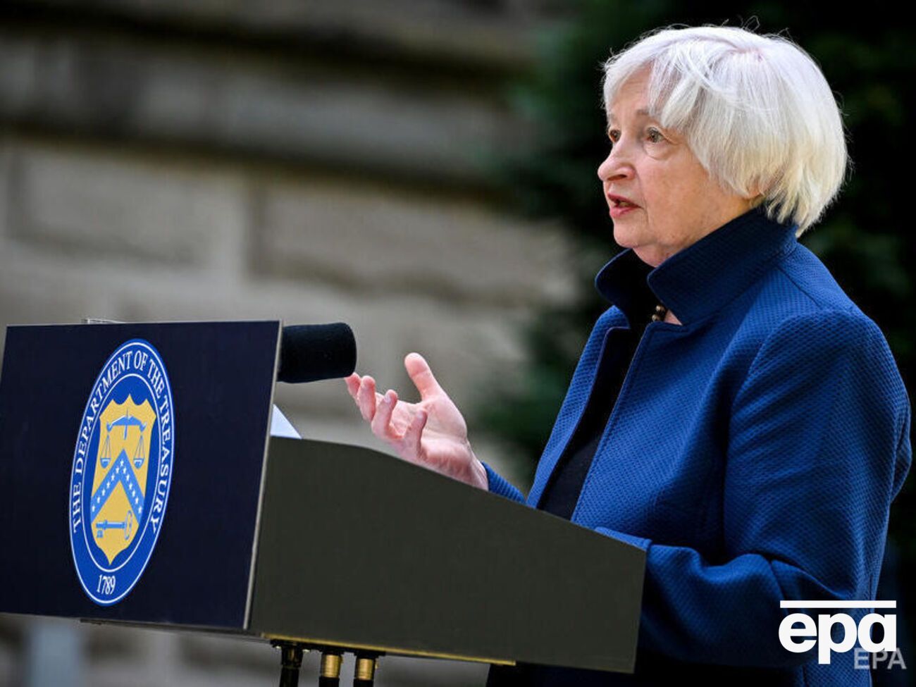 Йеллен считает правильным, чтобы РФ возместила экономический ущерб, нанесенный Украине, но пока не видит юридической возможности конфисковать российские активы