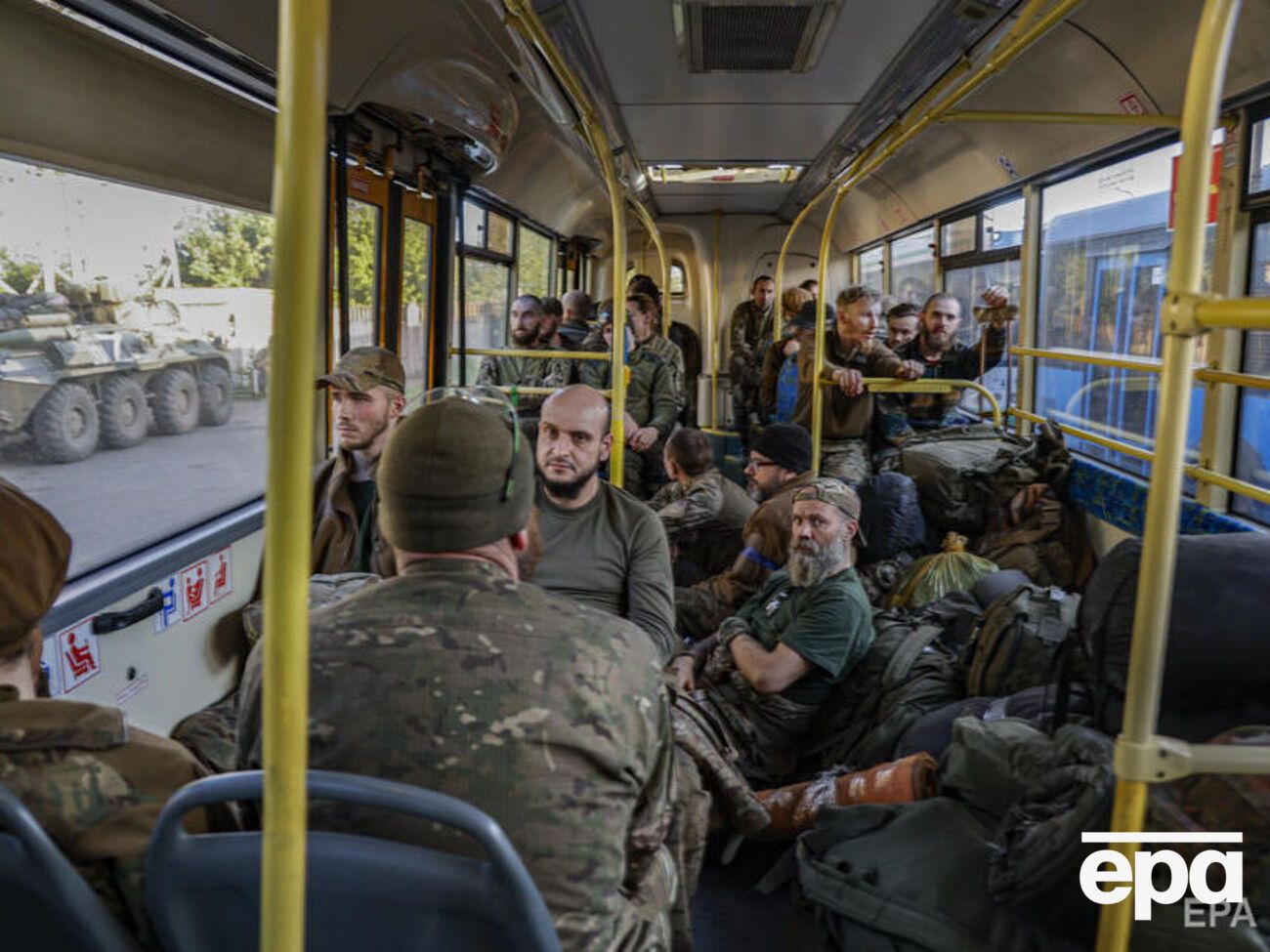 Регистрация эвакуированных украинских военных началась 17 мая