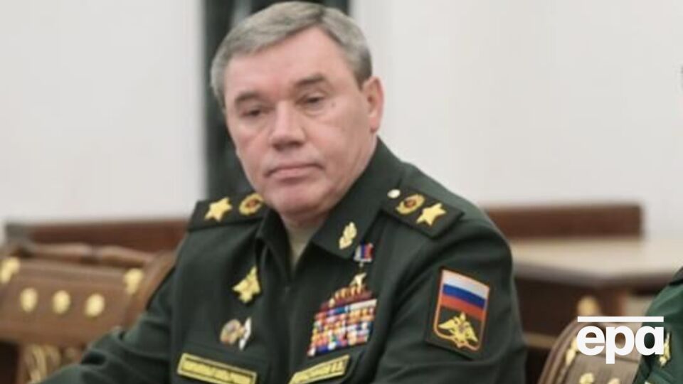 По данным СМИ, Герасимов находился в Изюме