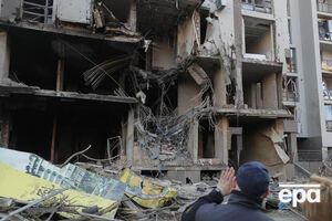 Доказів відповідності РФ статусу спонсора тероризму більше ніж достатньо, заявив Руслан Стефанчук. На світлині – наслідки ракетного удару РФ по багатоповерховому житловому будинку