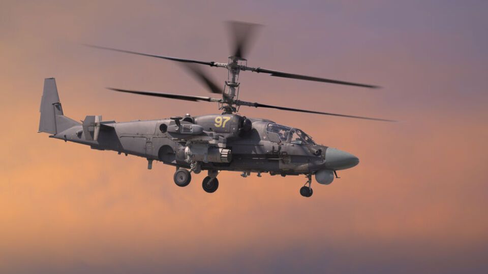 Вертолет подбили около поселка Липцы Харьковской области