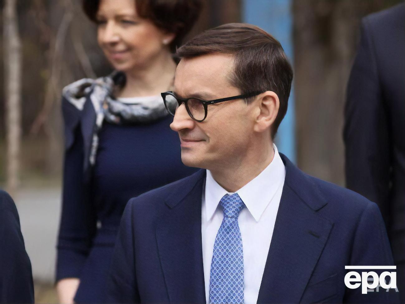 Моравецкий:&nbsp;Это символический, четкий и понятный сигнал для всех врагов Польши и Украины