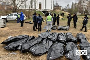 В Україні й далі знаходять тіла вбитих окупантами мирних жителів