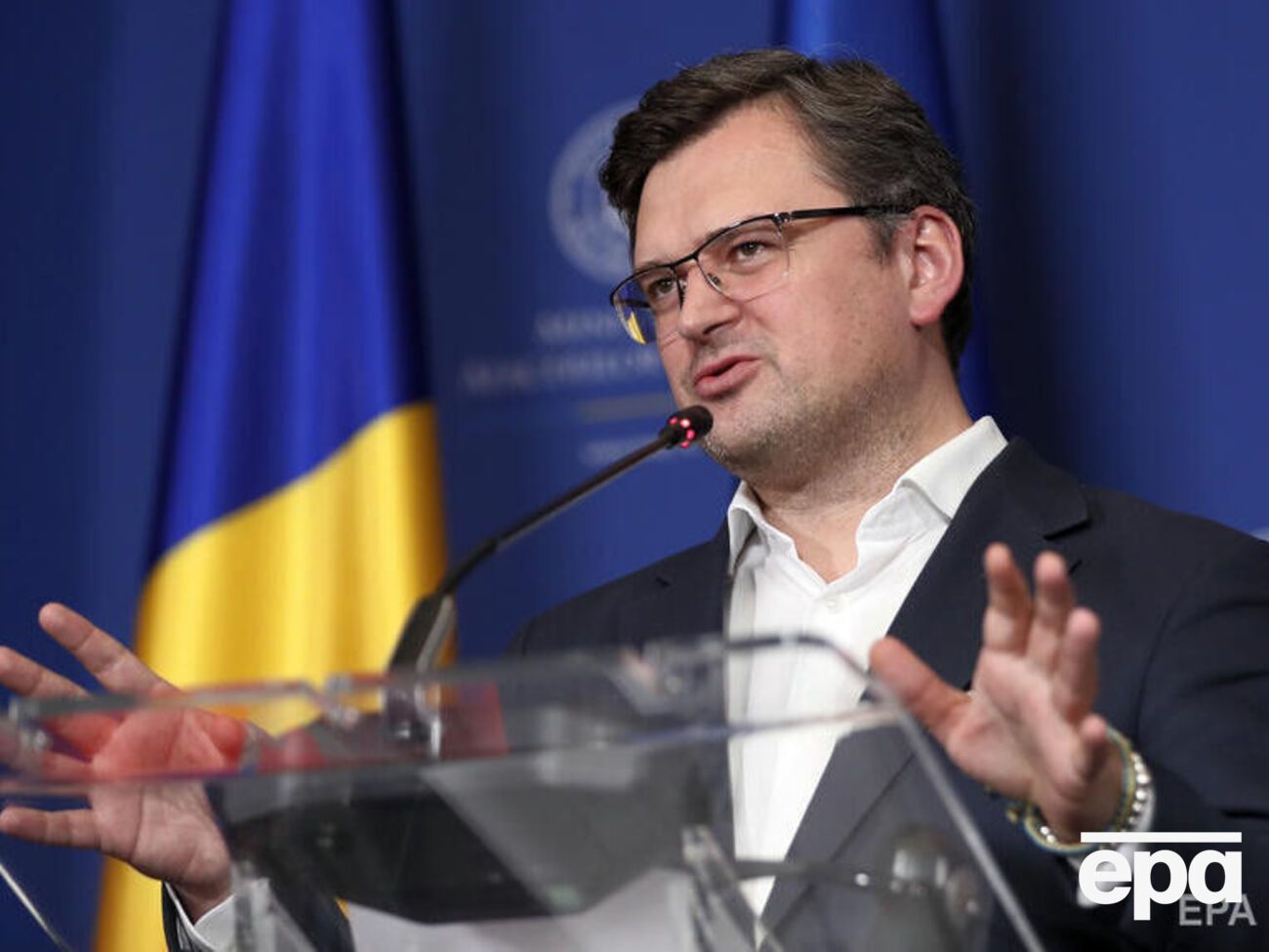 Россия&nbsp;должна прекратить блокаду украинских портов, подчеркнул&nbsp;Кулеба