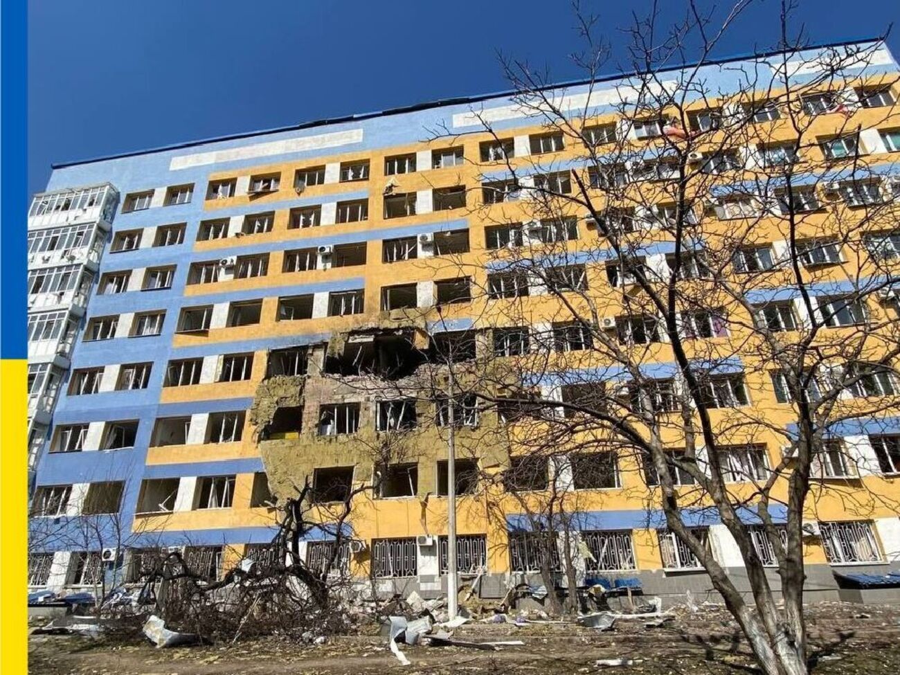 На территориях, временно оккупированных войсками РФ, находится 235 медицинских учреждений