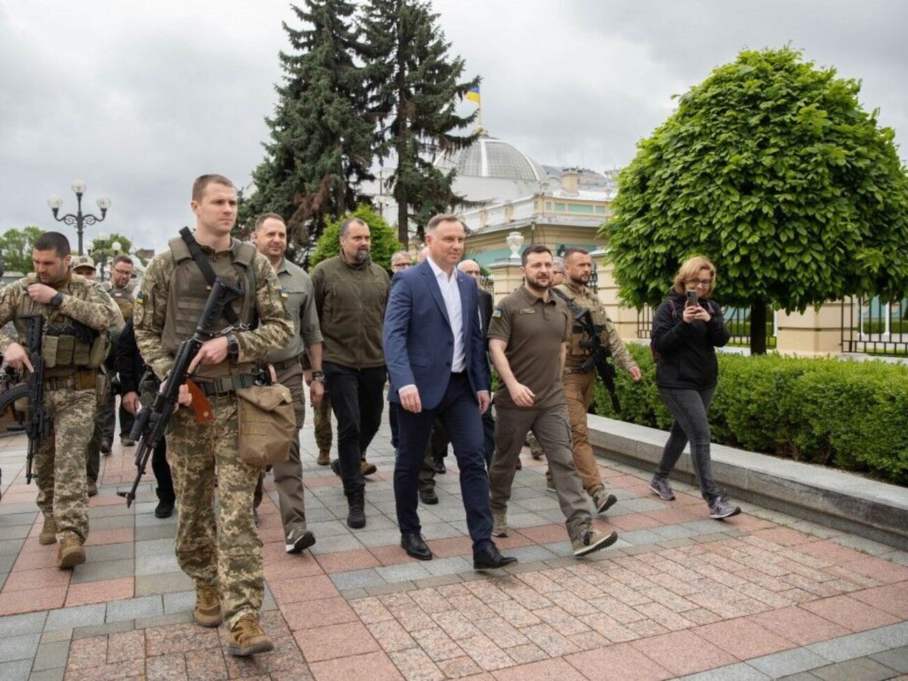 Дуда і Зеленський хочуть, щоб між Польщею та Україною "не було бар'єрів"