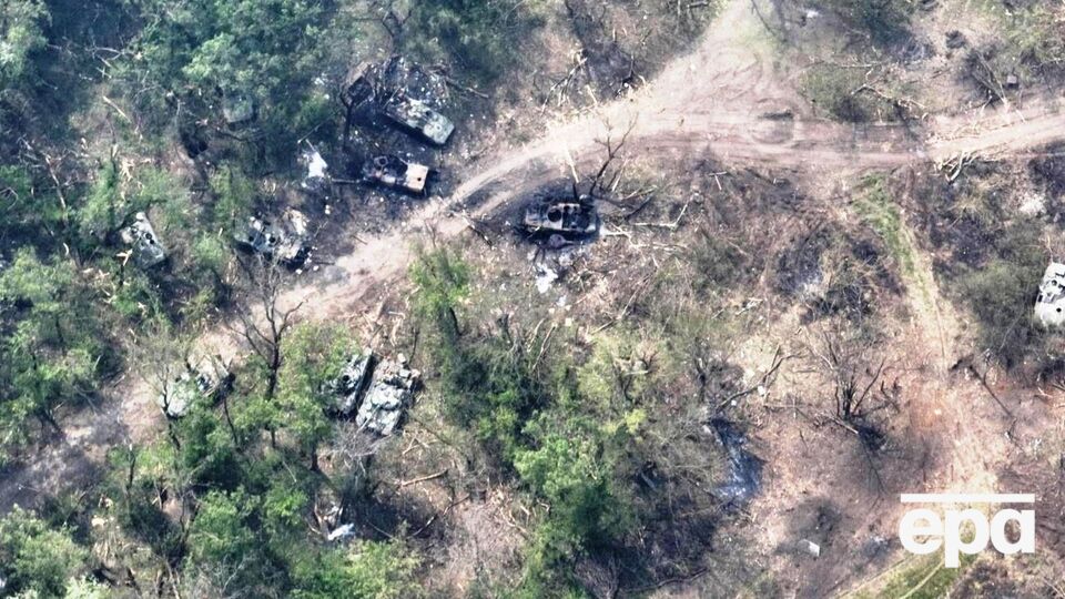 За даними Генштабу, РФ втратила понад 1,2 тис. танків та сотні іншої техніки за час вторгнення в Україну