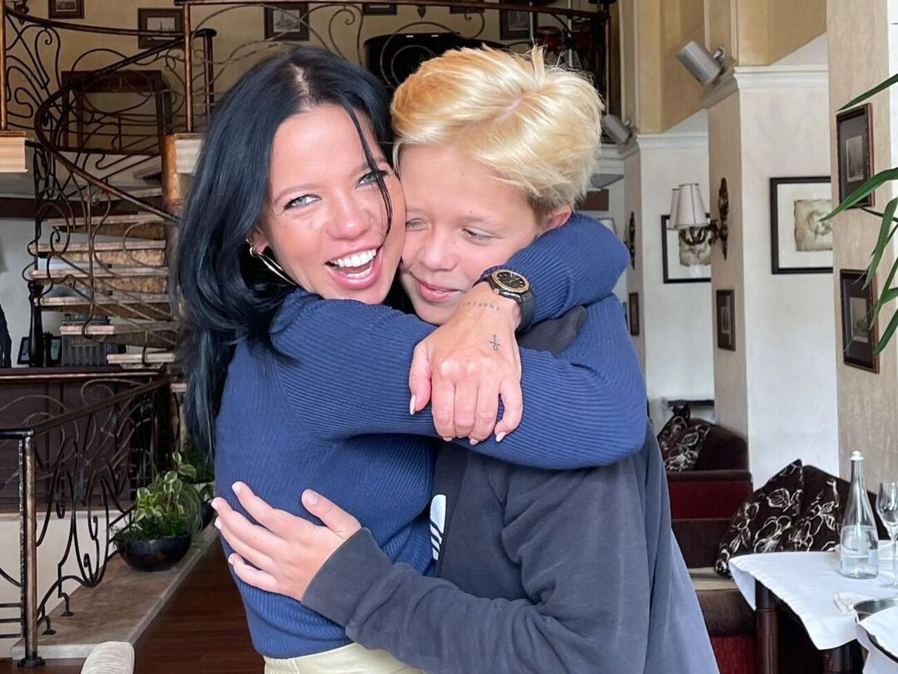 Горова народила сина 2008 року