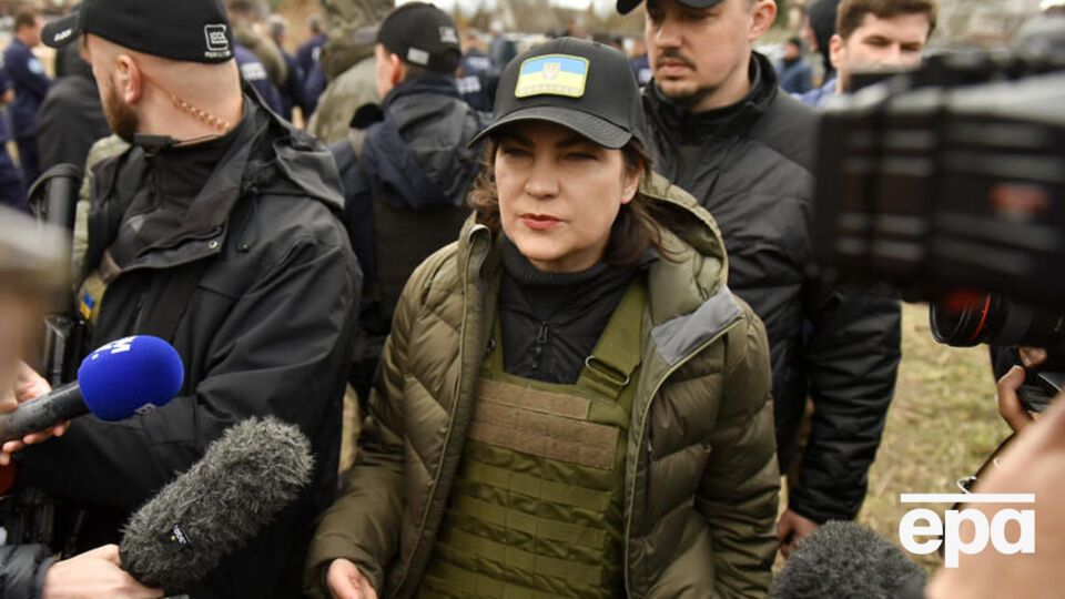 Венедіктова: Понад 4600 цивільних загинуло, включно із 232 дітьми. На жаль, ці цифри не містять даних із тимчасово окупованих територій