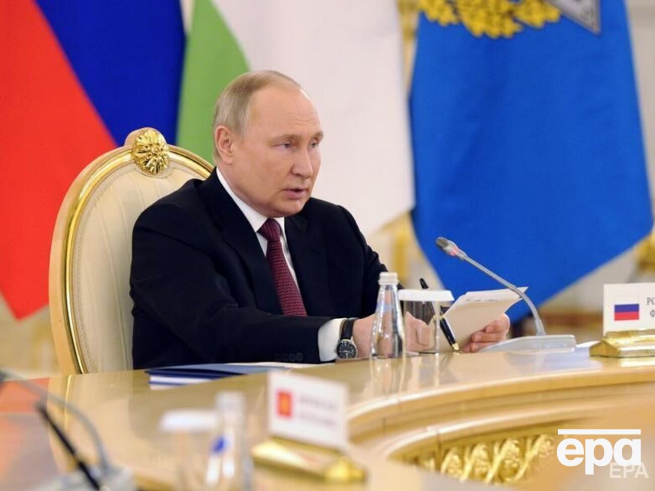 За словами Буданова, замах на Путіна (на фото) готували "представники Кавказу"