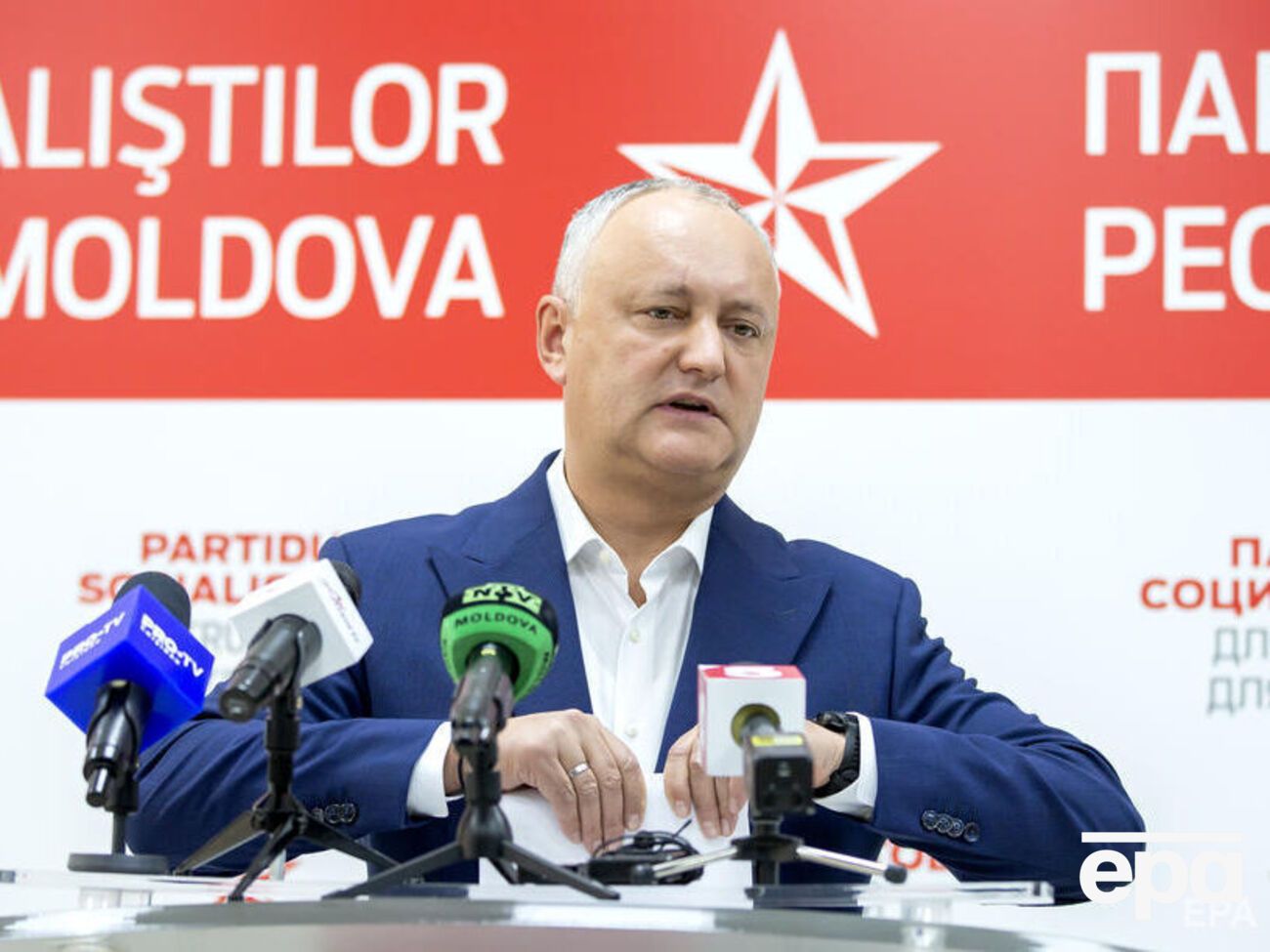 Додон був президентом Молдови у 2016&ndash;2020 роках