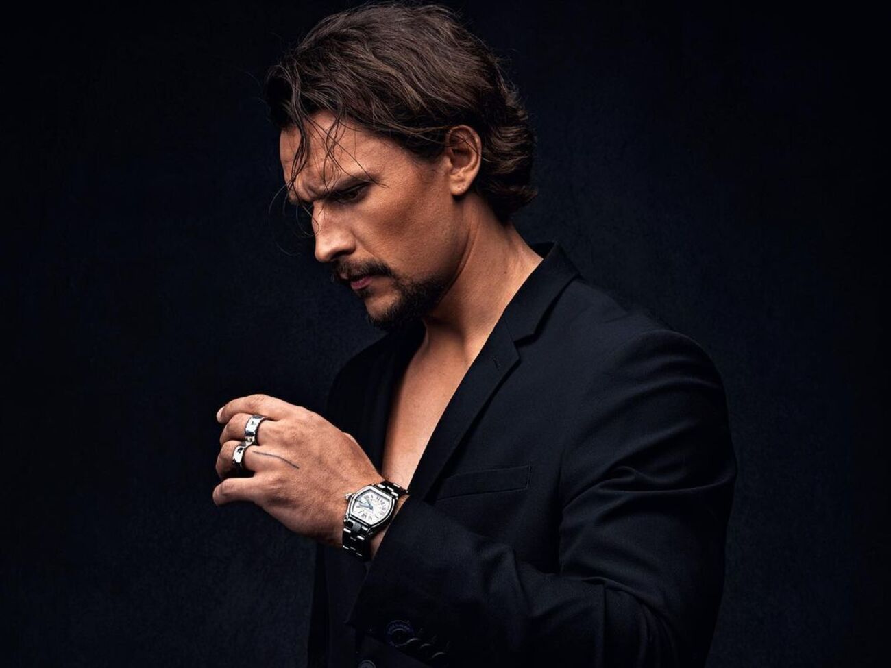 Длинные волосы у Цимбалюка были на протяжении четырех лет