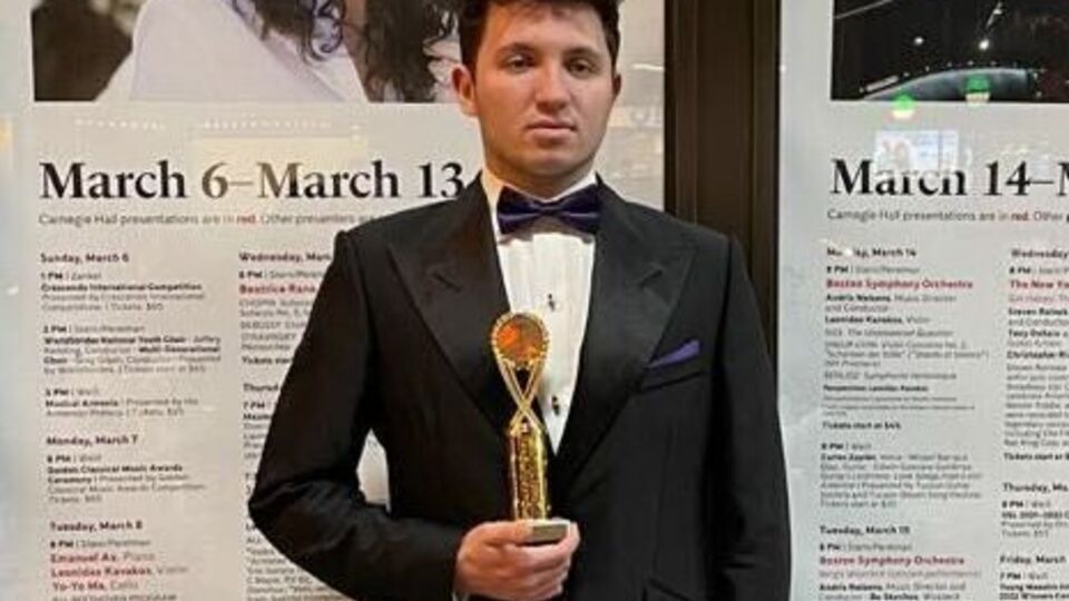 Ентоні Гінзбург – лауреат шести міжнародних конкурсів