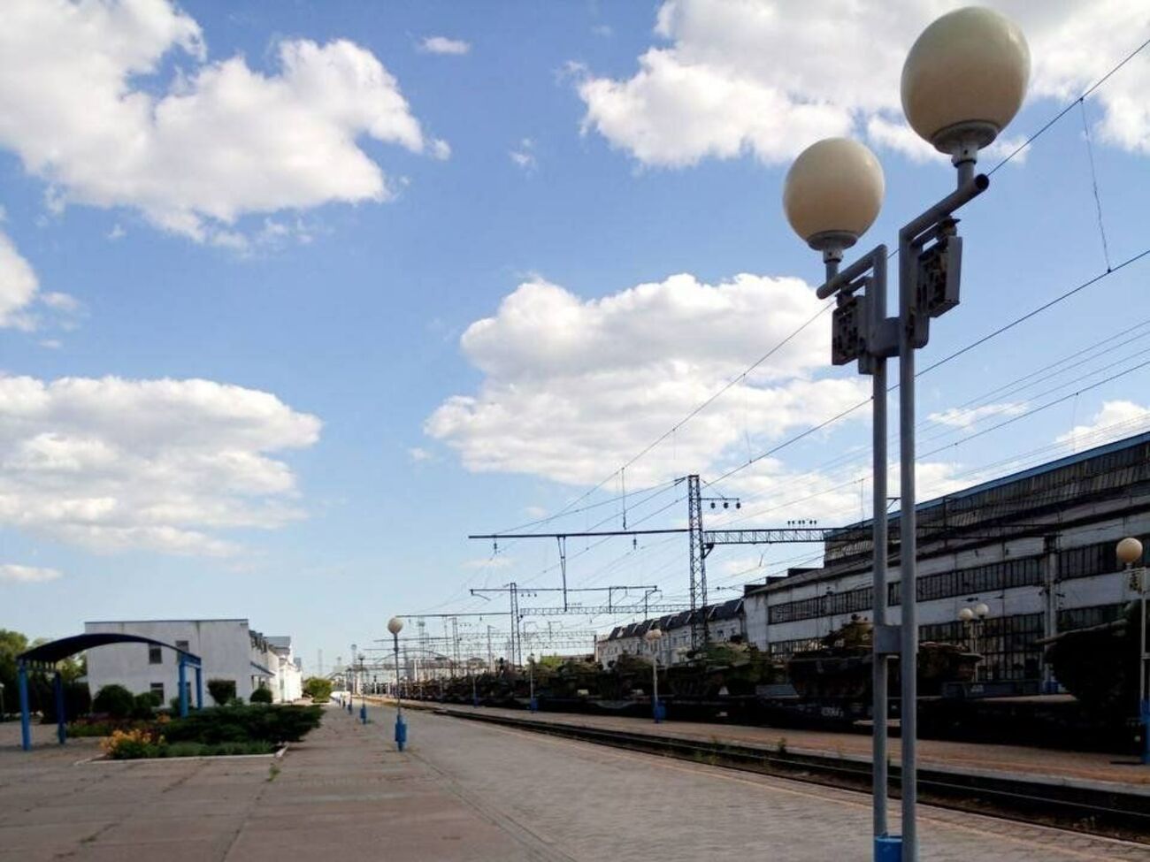 Эшелон танков оккупантов Т-62 прибыл в Мелитополь&nbsp;25 мая