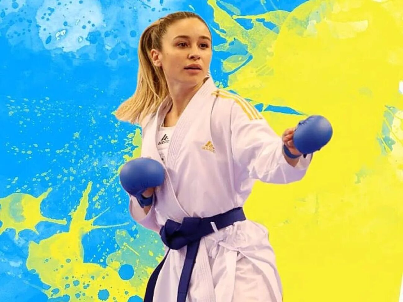 За кілька років Україна прийме чемпіонат Європи з карате. На світлині – віцечемпіонка Олімпіади Анжеліка Терлюга