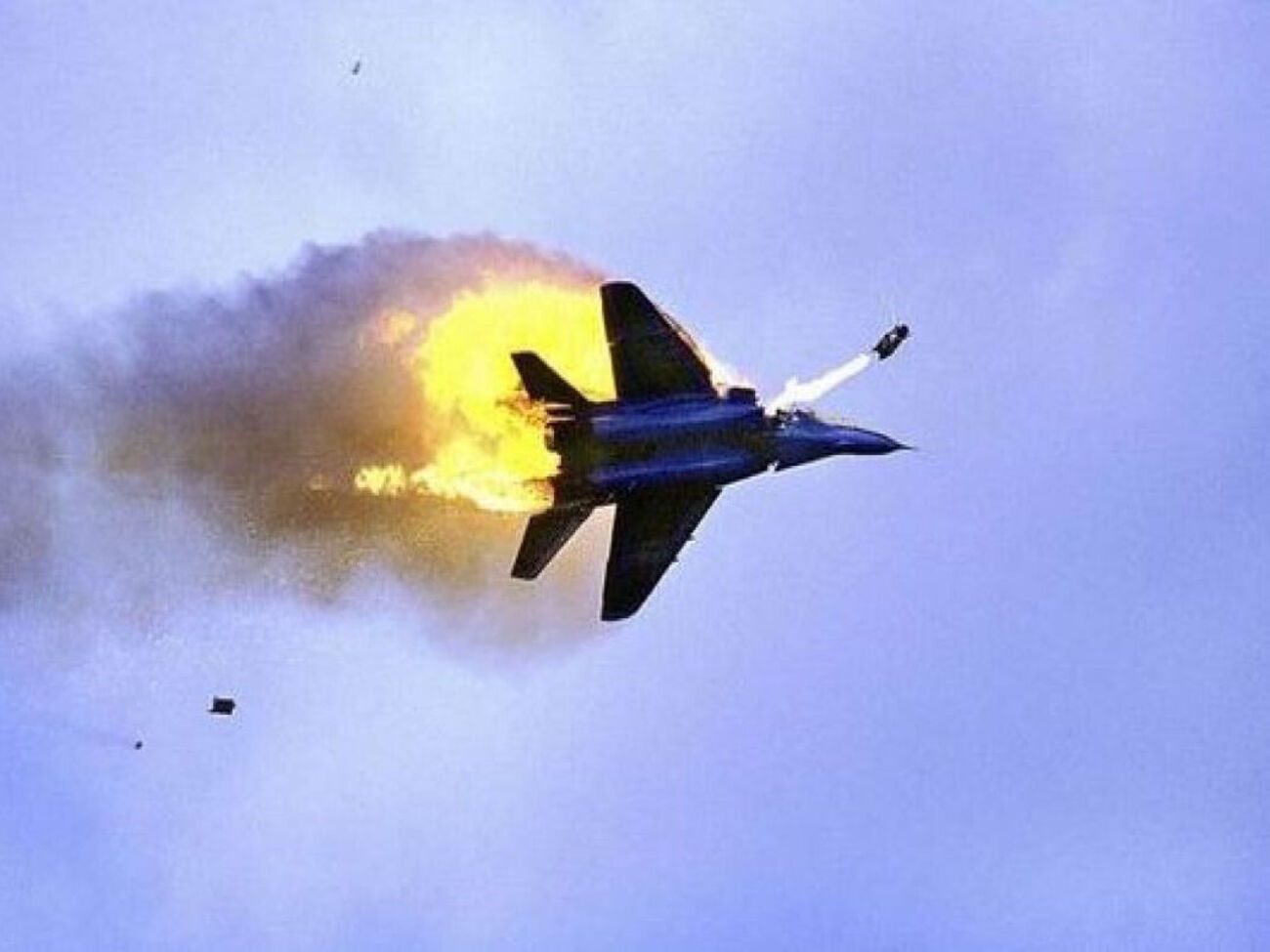 Винищувач окупантів полював на літаки української штурмової авіації, зазначило командування Повітряних сил ЗСУ (фото ілюстративне)