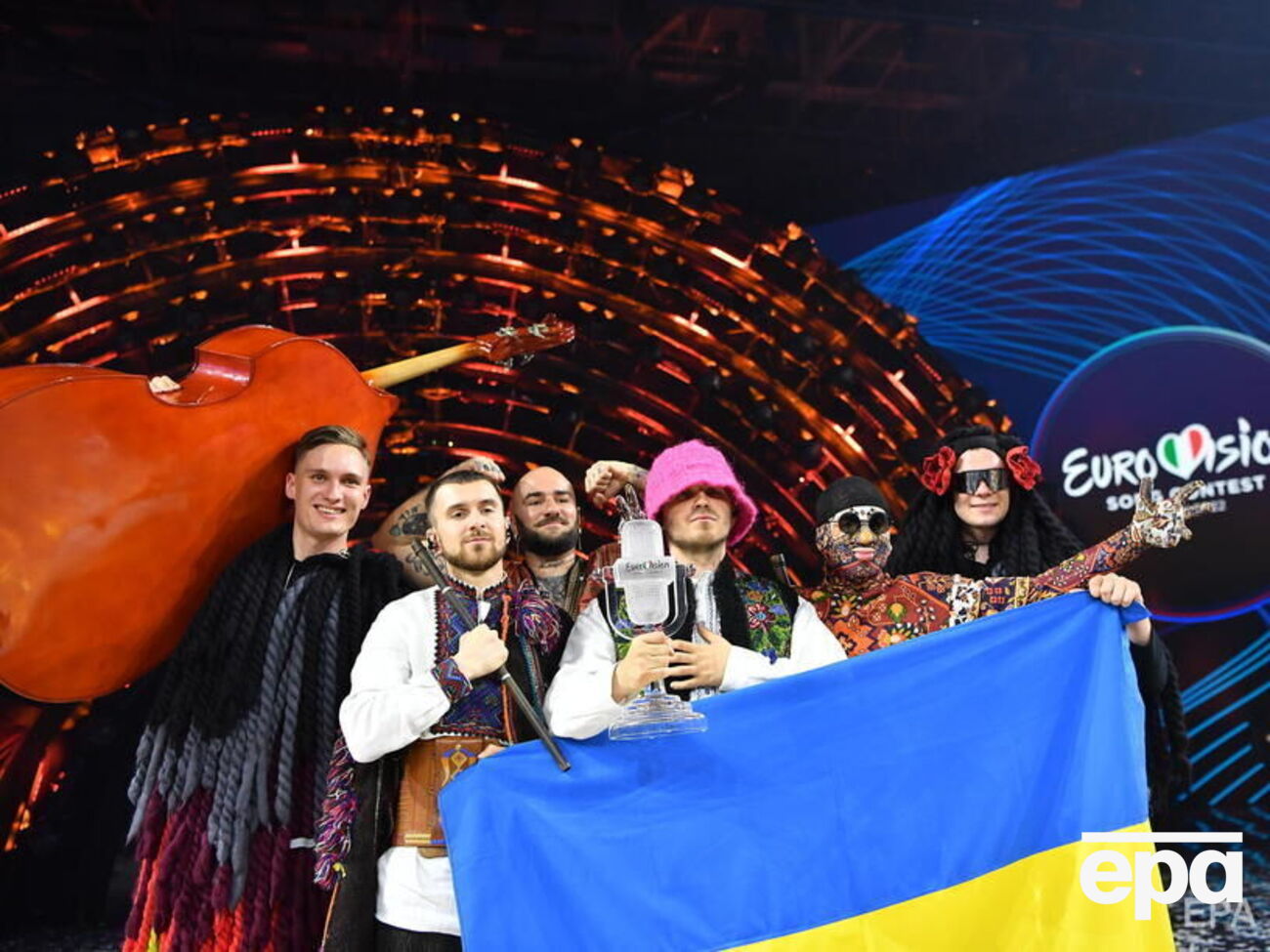 Kalush Orchestra с песней Stefania заняла на "Евровидении 2022" первое место