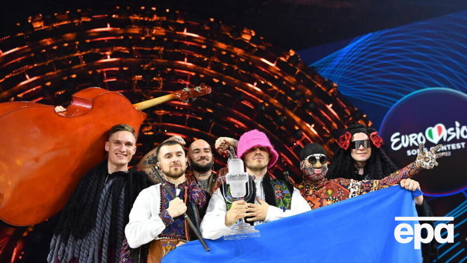 Kalush Orchestra з піснею Stefania посів на "Євробаченні 2022" перше місце