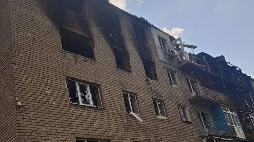 За сутки Северодонецк оккупанты в упор обстреливали несколько раз