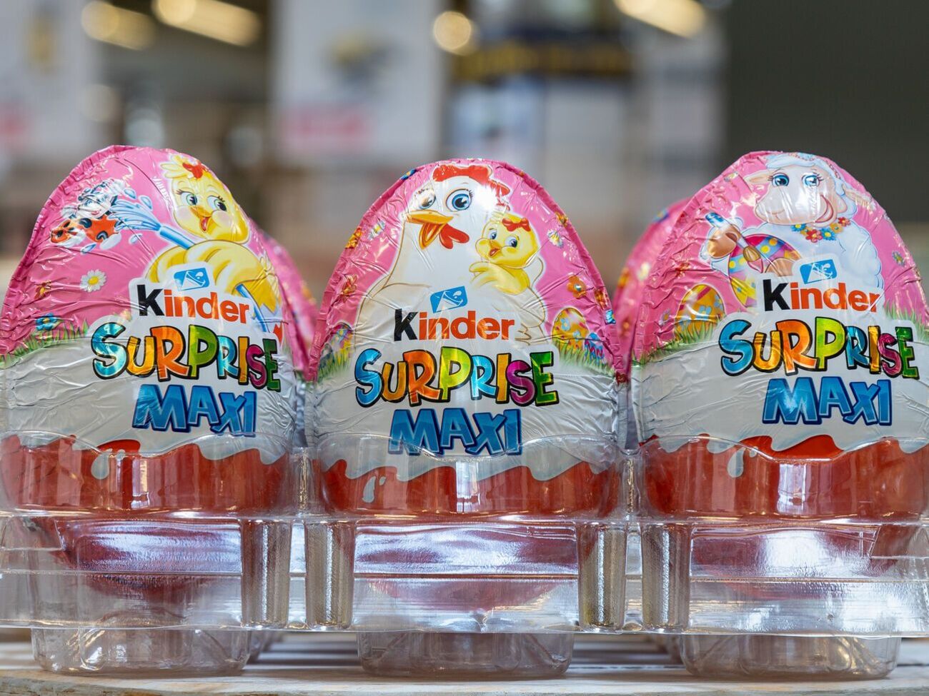 Некоторые партии продукции Kinder будут изъяты