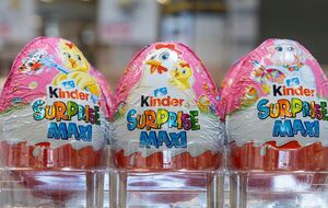Некоторые партии продукции Kinder будут изъяты