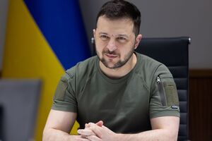 Зеленський (на фото) сказав, що готовий до переговорів із Путіним "у будь-який час, зараз"