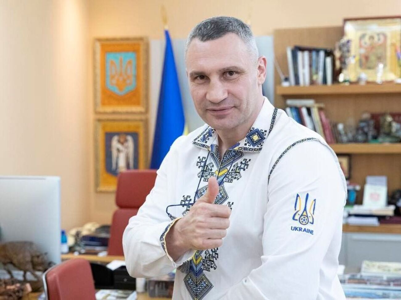 Виталий Кличко:&nbsp;Слава Украине и слава Киеву!