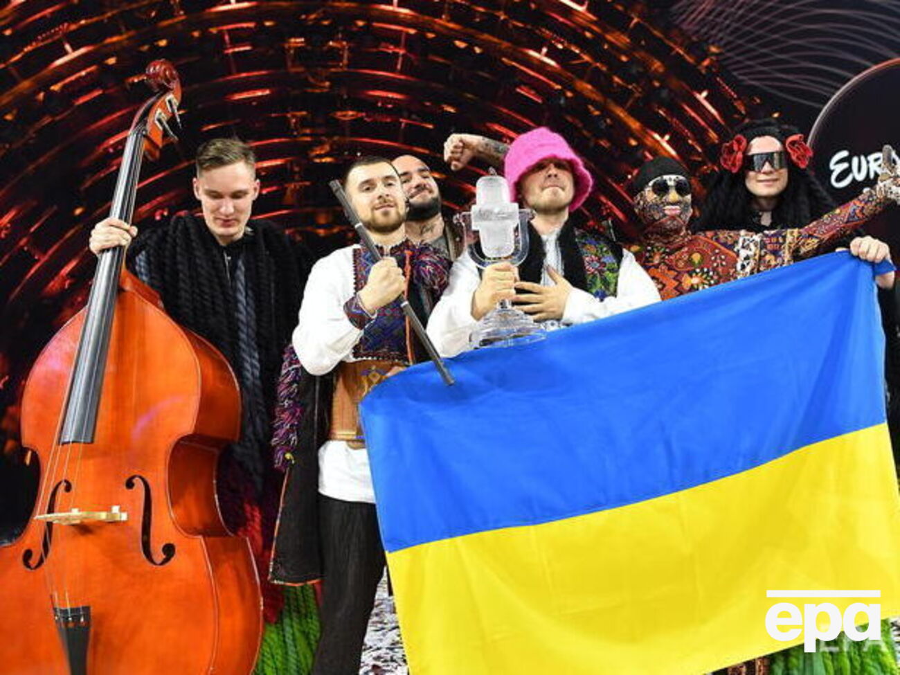Kalush Orchestra з піснею Stefania посіли на "Євробаченні 2022" перше місце