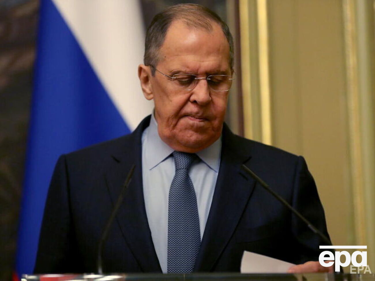 Министр связи Израиля Хендель назвал комментарии Лаврова (на фото) о "еврейской крови" у Гитлера "бредовыми"