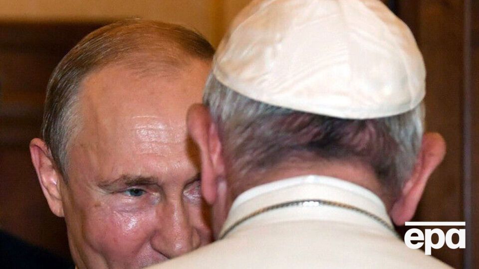 Папа Франциск опасается, что Путин "не может и не хочет проводить встречу прямо сейчас"