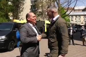 Виталий Кличко поблагодарил мэра Брюсселя