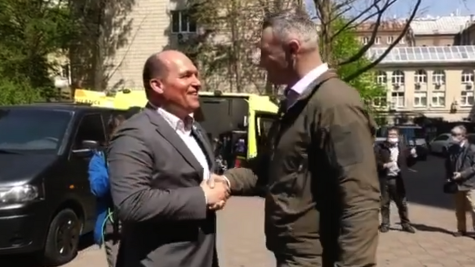 Виталий Кличко поблагодарил мэра Брюсселя