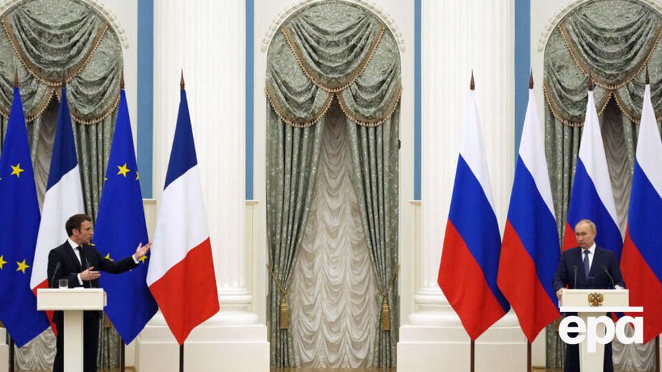 За последние полгода Путин и Макрон общались почти 20 раз