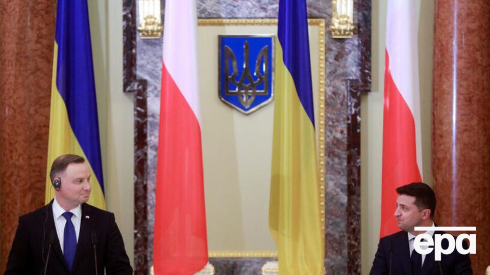Дуда та Зеленський обговорили ситуацію в Україні та санкції проти РФ