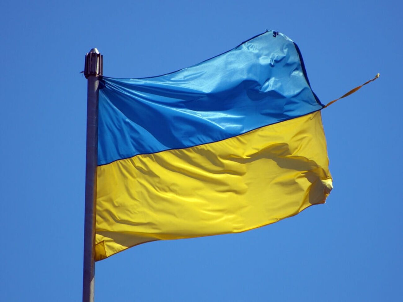 Инцидент произошел из-за того, что россиянка хотела сорвать флаг Украины