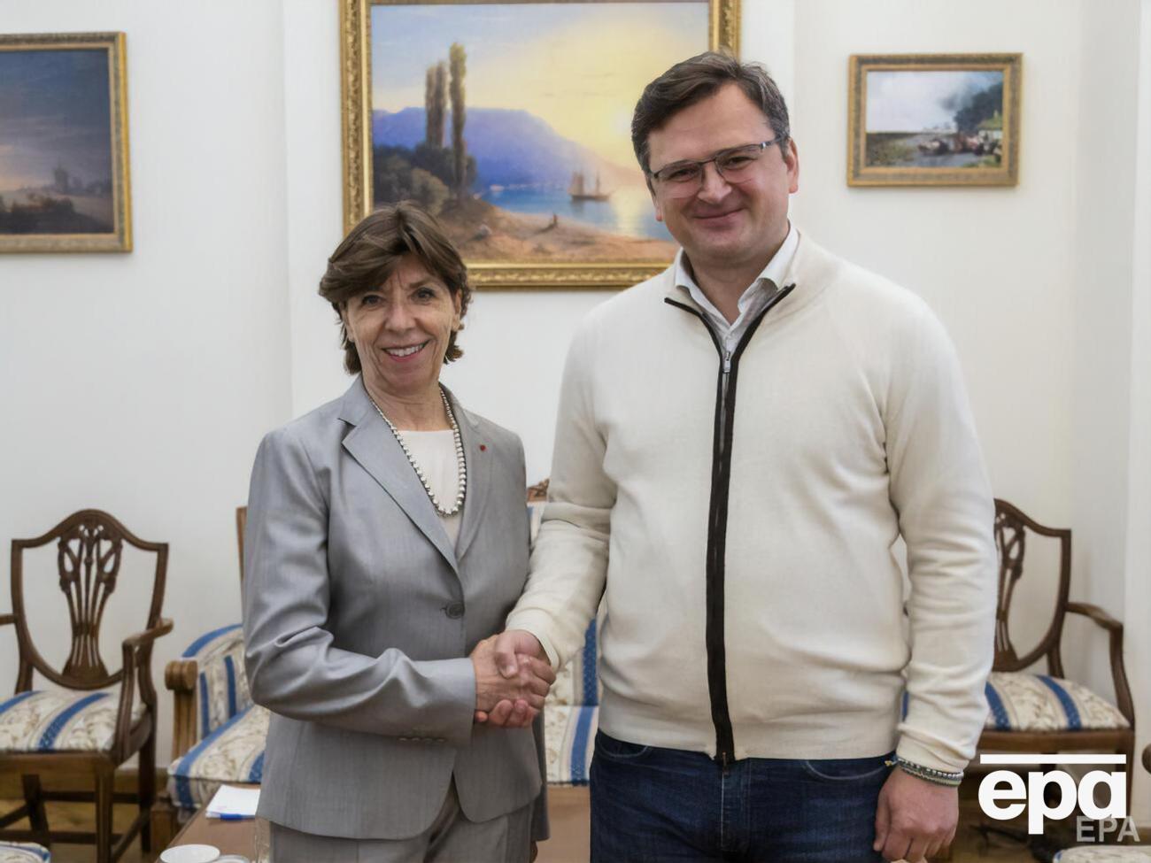Колонна та Кулеба проговорили ініціативу Макрона щодо створення нового європейського політичного союзу