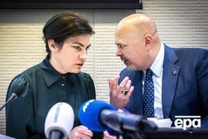 Венедиктова и Хан провели пресс-конференцию в Нидерландах