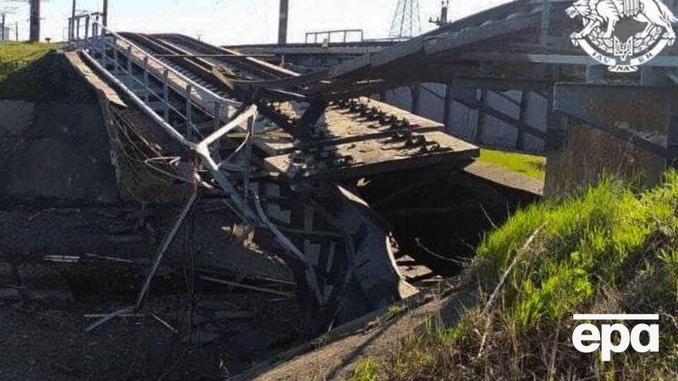 Про підрив мосту в Якимівці стало відомо 28 квітня