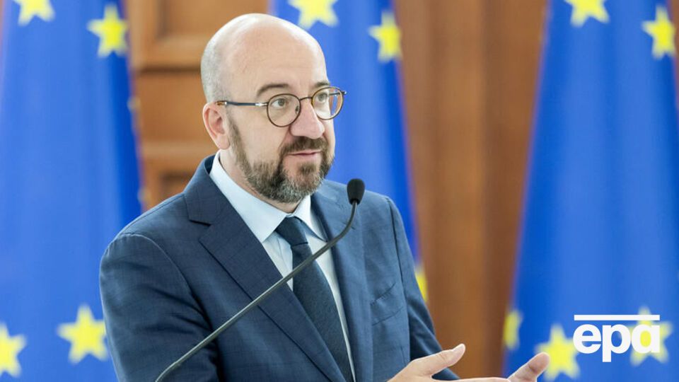 Мішель повідомив, що обговорив із Санду, як ЄС може надати Молдові більше військової допомоги для зміцнення її обороноздатності