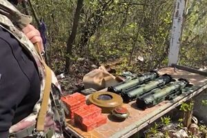 Полиция нашла в схроне РПГ, противотанковые мины и около 10 кг тротила