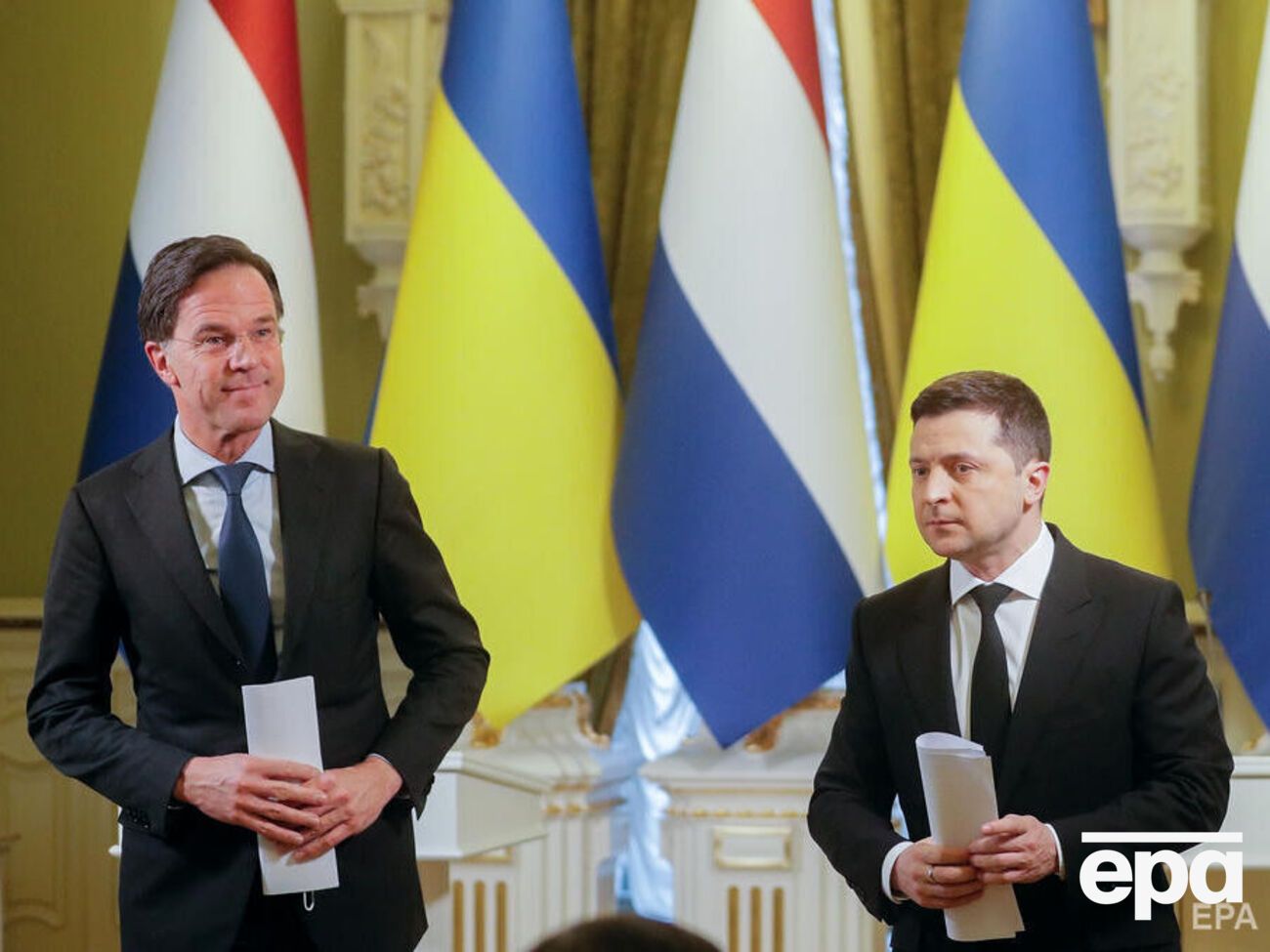 Рютте и Зеленский поговорили