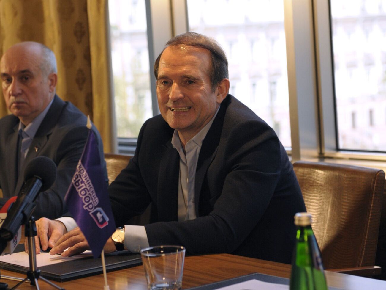 Імені затриманого соратника Медведчука (українські правоохоронці підозрюють його в держзраді) у СБУ не назвали