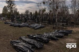 За даними міської влади, у Бучі виявили 412 тіл убитих окупантами українців