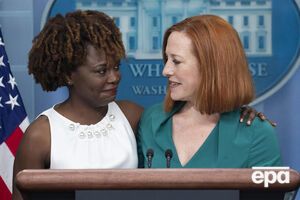 "Я просто не могу дождаться, когда увижу, как она сияет на подиуме", – сказала Псаки, представляя Жан-Пьер