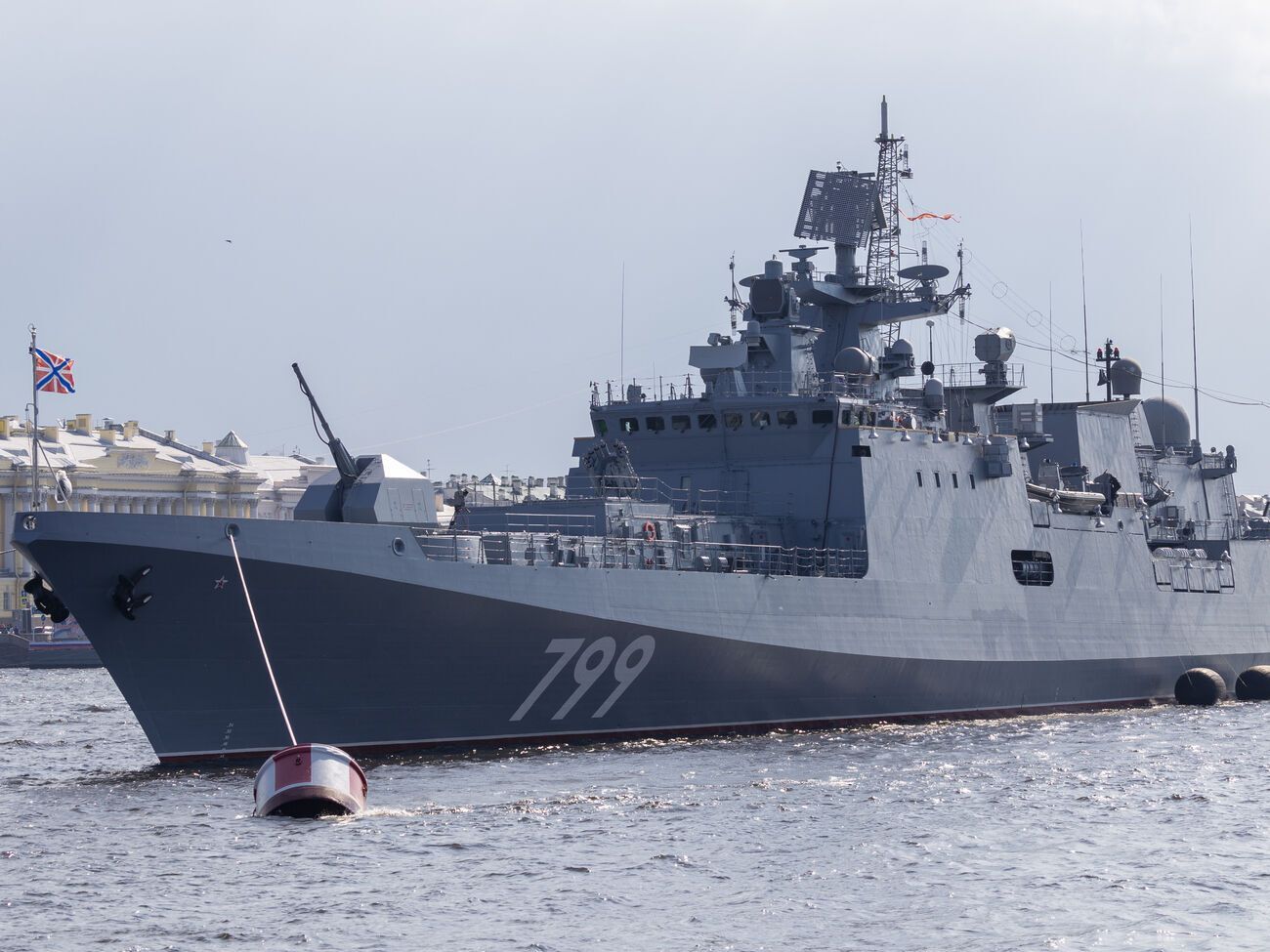 "Адмирал Макаров" долучили&nbsp;до складу Військово-морського флоту Росії у 2017 році, це один із найновіших російських військових кораблів