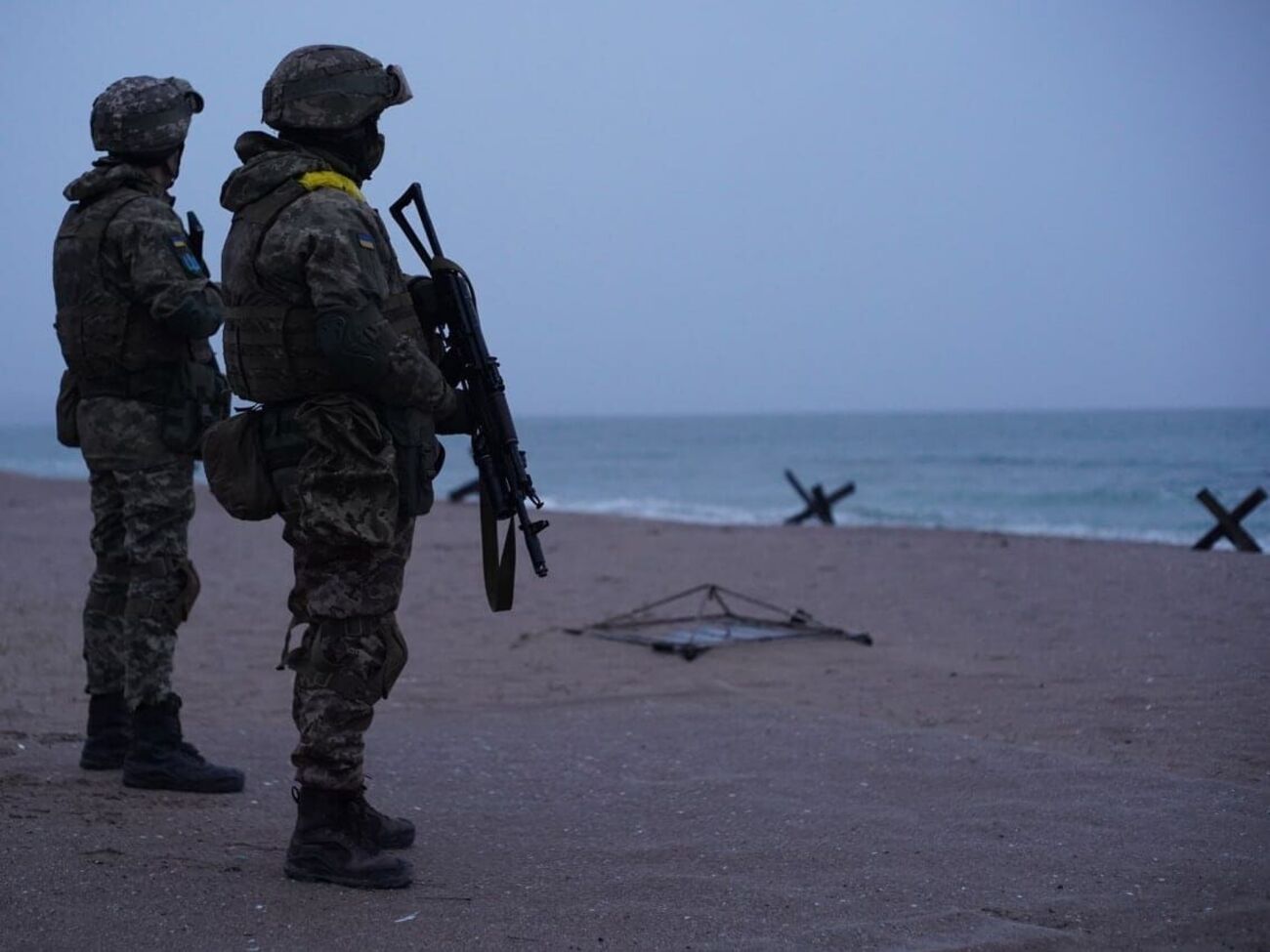 Погибших в результате ракетного удара по Одесской области нет, сообщили в ОВА На фото &ndash;&nbsp;украинские военнослужащие