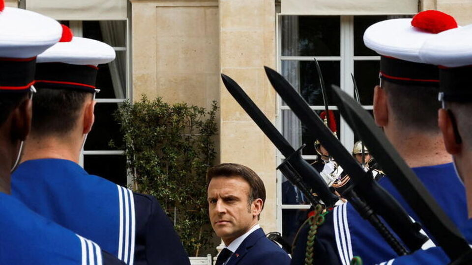 В Париже прошла инаугурация Макрона, переизбранного на второй срок. Фоторепортаж